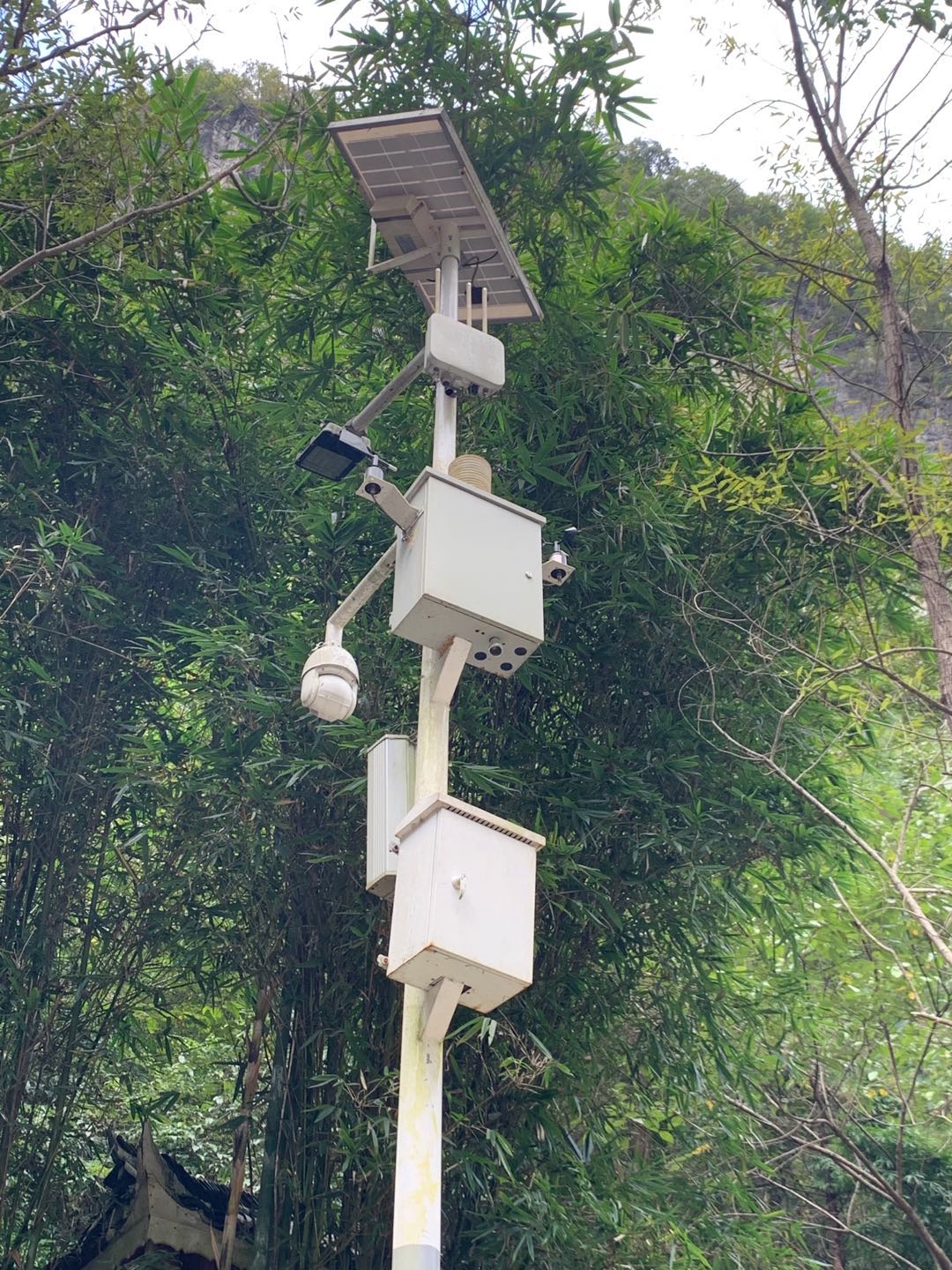贵州X旅游景区太阳能气象视频监控案例