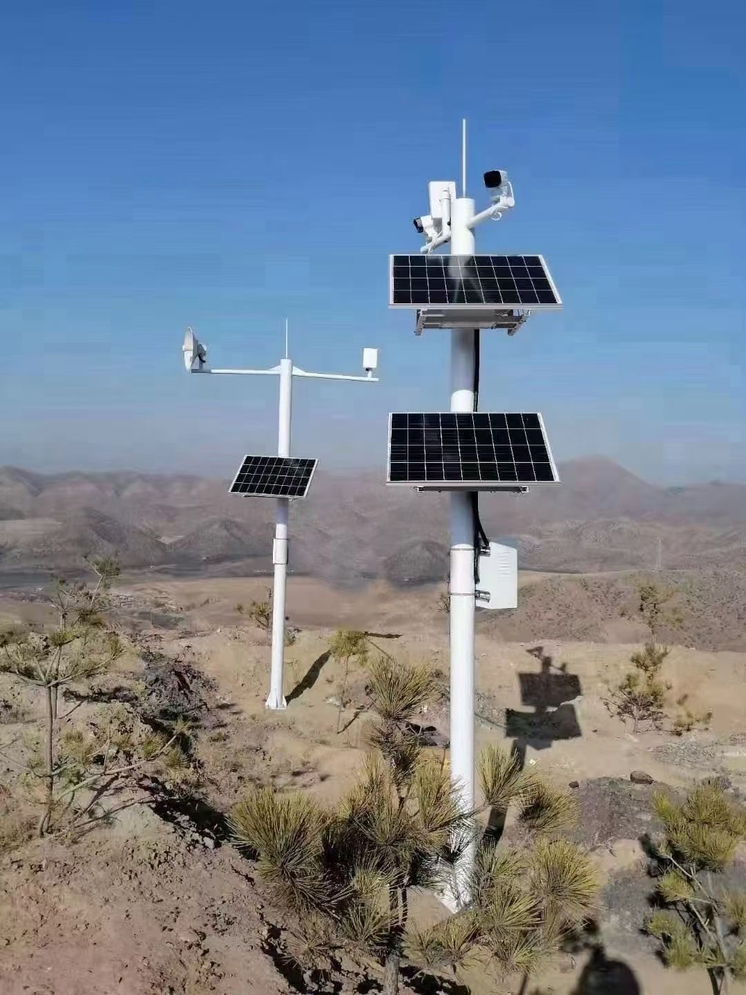 太阳能视频气象监控案例