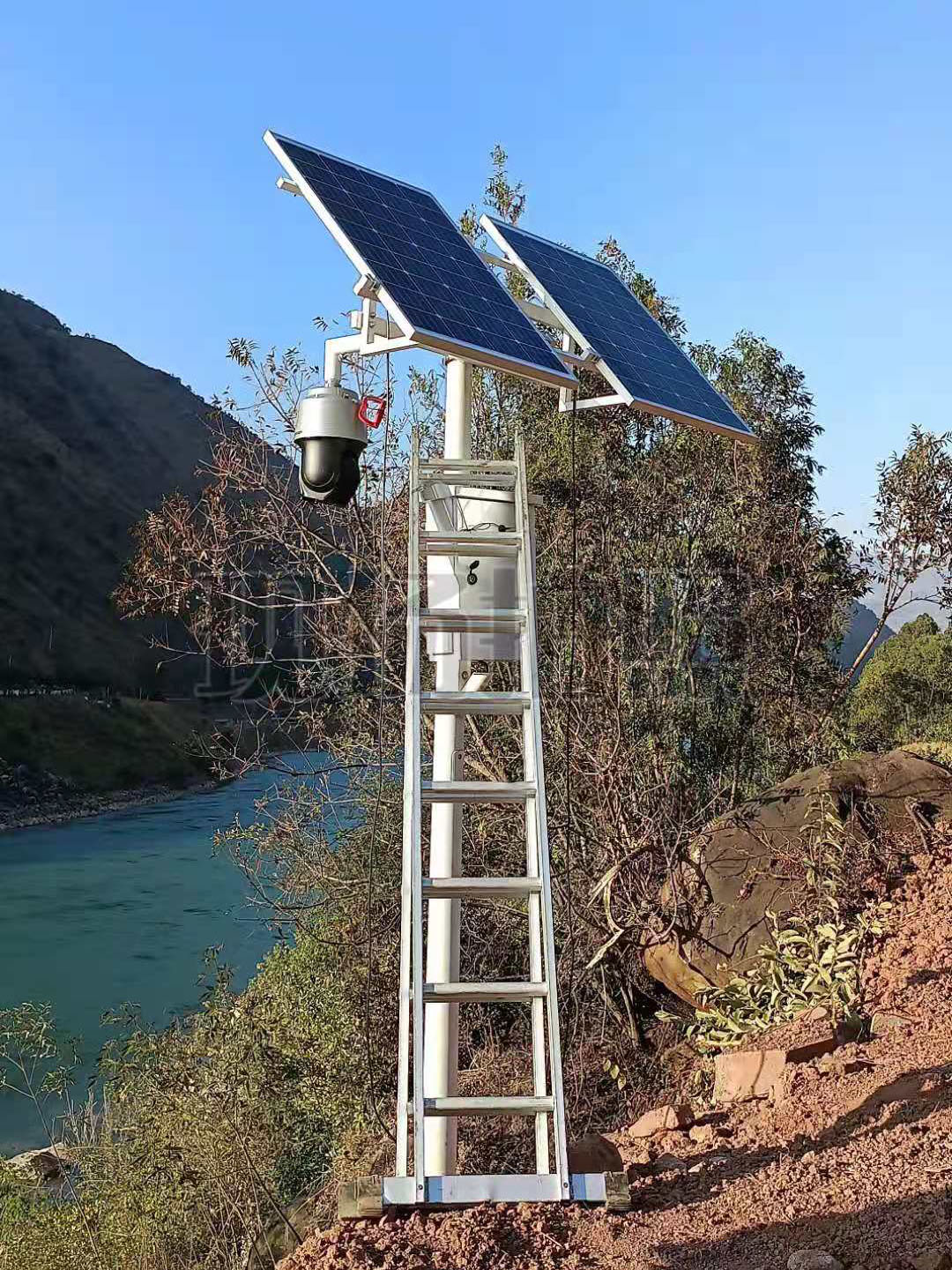 太阳能河道监控案例