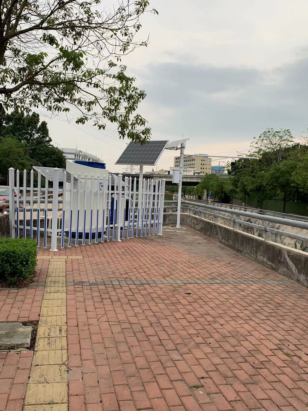 太阳能河道水位生态监测案例